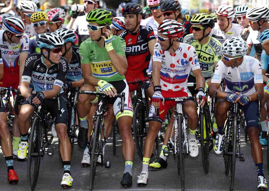 Diciottesima tappa del Tour de France Gap-Saint Jean de Maurienne. Reuters